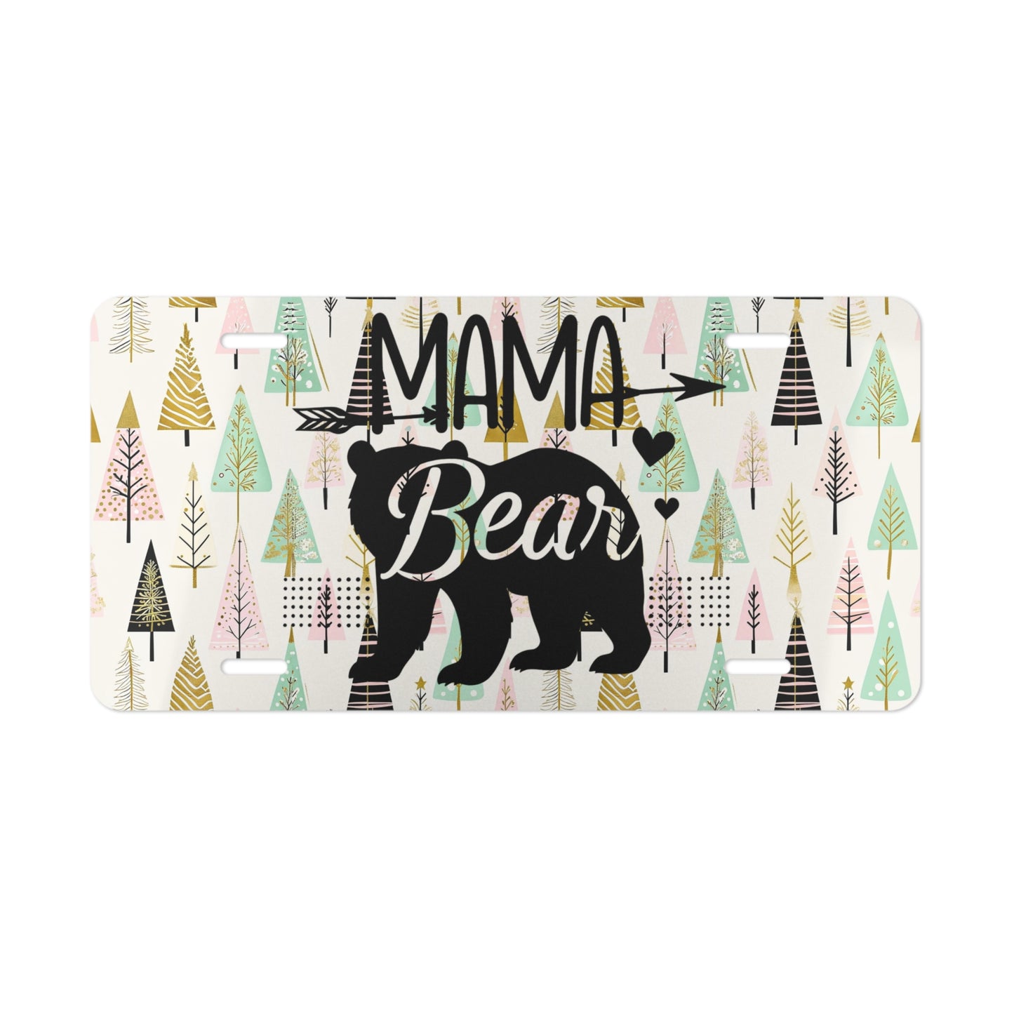 "Mama Bear" Front License Plate